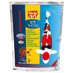 Сера Корм для прудовых рыб KOI Professional весна/осень 2,2 кг фото